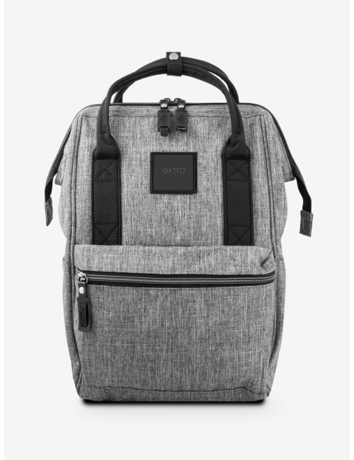 Bàcaro Grigio Zaino Borsa Tessuto Riciclato Idrorepellente