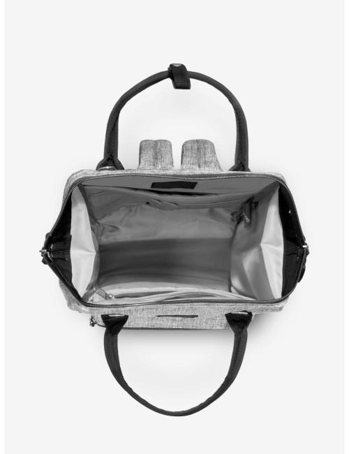 Bàcaro Grigio Zaino Borsa Tessuto Riciclato Idrorepellente