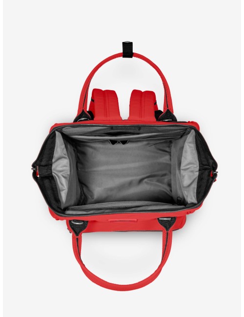 Calle Rosso Zaino Borsa Tessuto Riciclato Idrorepellente