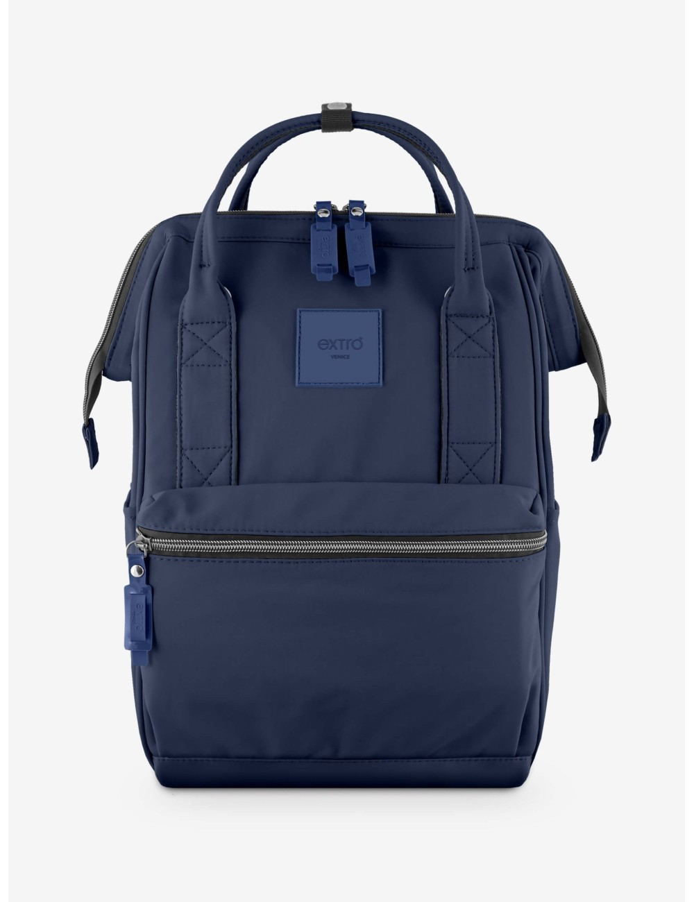 Casanova Blu Navy Zaino Borsa Tessuto Riciclato Idrorepellente