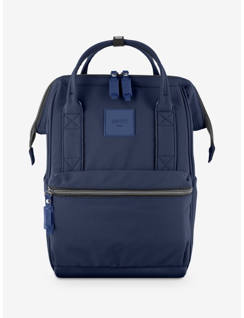 Casanova Blu Navy Zaino Borsa Tessuto Riciclato Idrorepellente