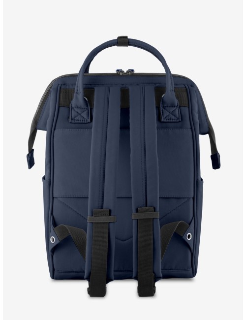 Casanova Blu Navy Zaino Borsa Tessuto Riciclato Idrorepellente