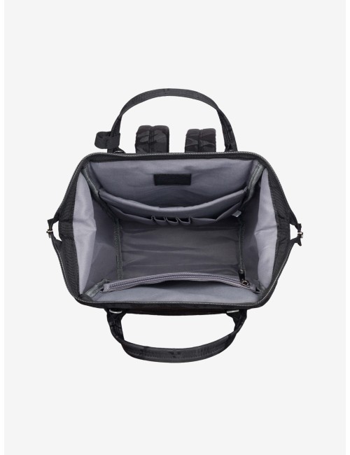 Squero Nero Camouflage Zaino Borsa Tessuto Riciclato Idrorepellente