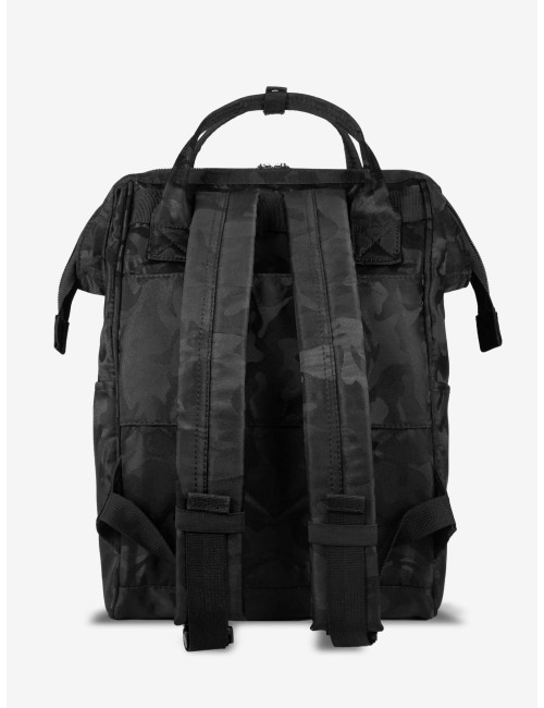 Squero Nero Camouflage Zaino Borsa Tessuto Riciclato Idrorepellente