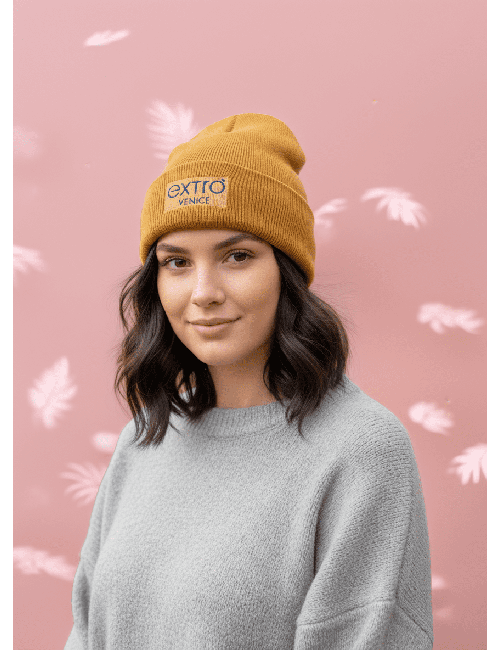 Berretto Extò Venice - Mustard