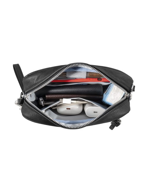 Pochette in Pelle Nera – Made in Italy