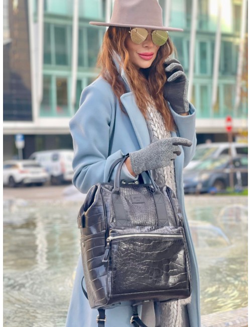 Coccodrillo Black Borsa Zaino Bagpack